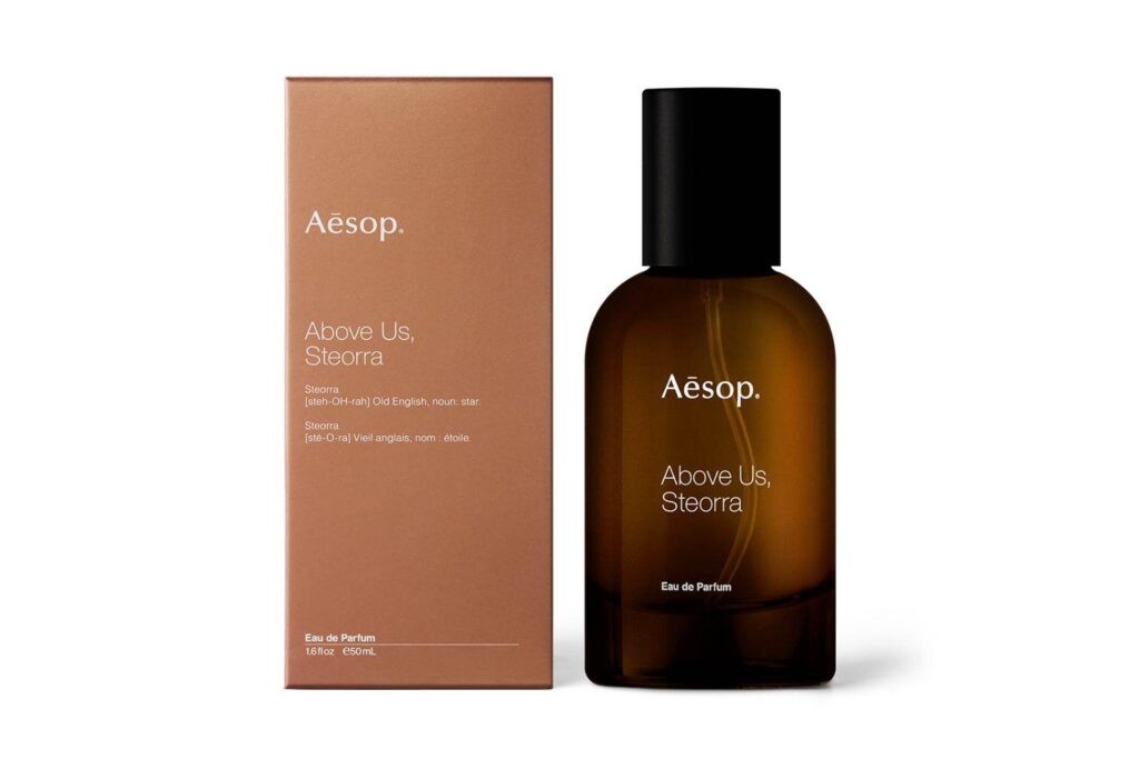 イソップ「流れ星」着想の香水、スパイスが駆け抜ける“甘さ控えめ”アンバリーノート