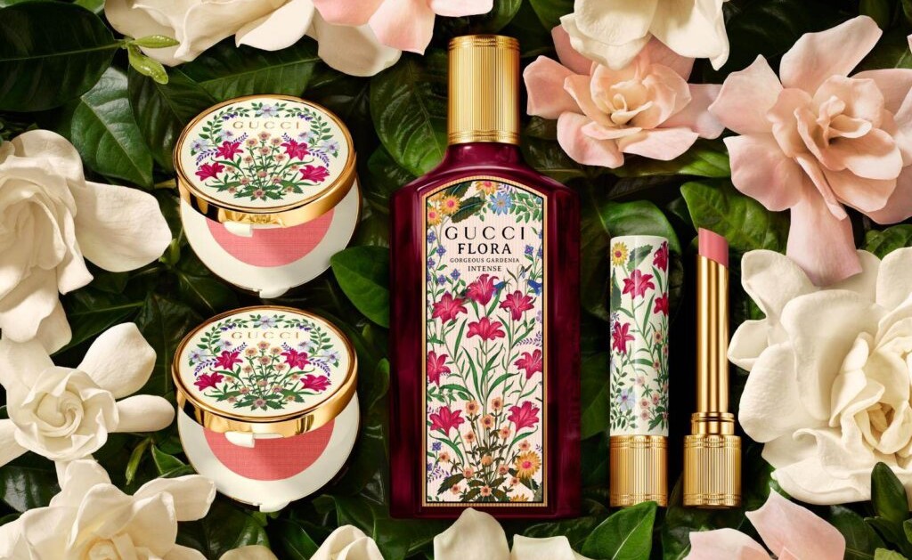 グッチ ビューティ「ガーデニア」の甘く濃厚なフローラル香水＆花々が咲くリップなど