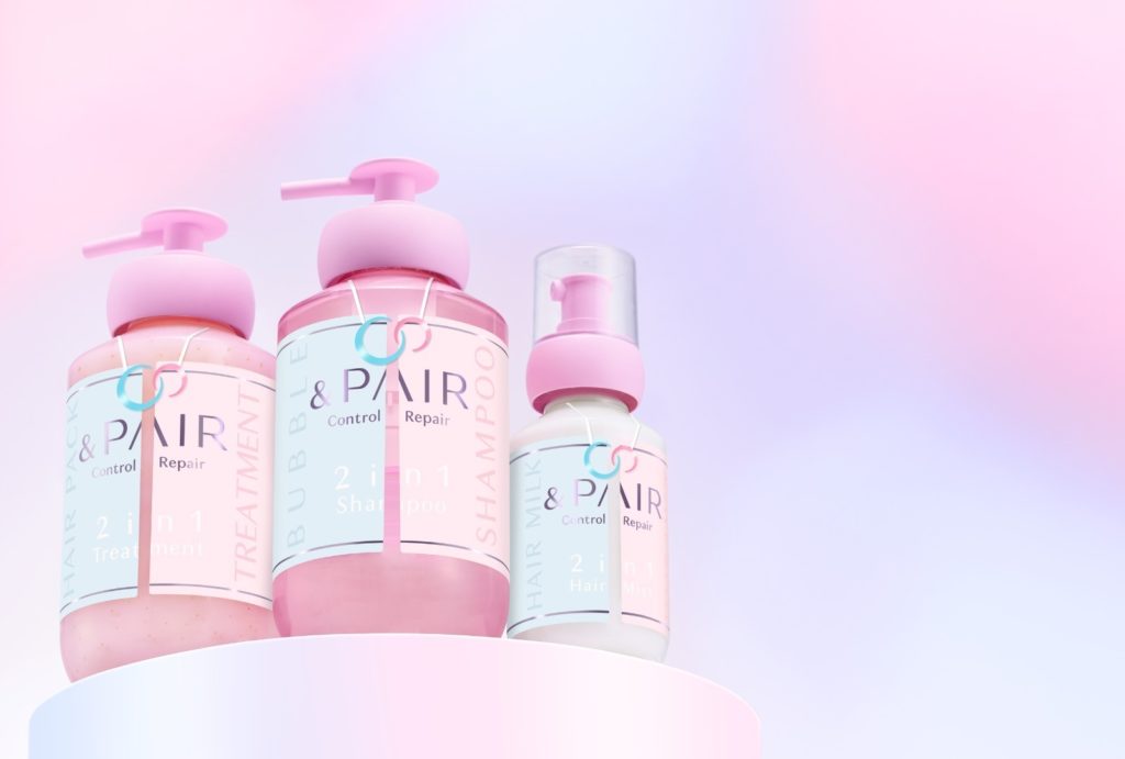 “2in1機能”の新ヘアケアブランド「アンドペア」誕生“質感が変化する”ヘアミルクミスト