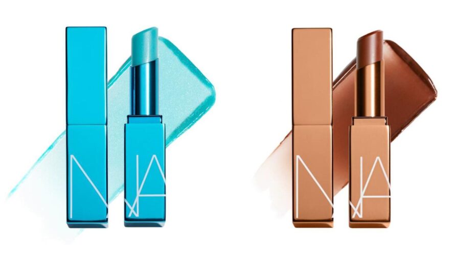 NARS「アフターグロー リップバーム N」夏新色、モロッコのバカンス着想シアーブルー＆ブロンズ